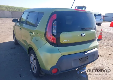 2014 Kia Soul z USA, uszkodzony, nr VIN KNDJN2A22E7041813